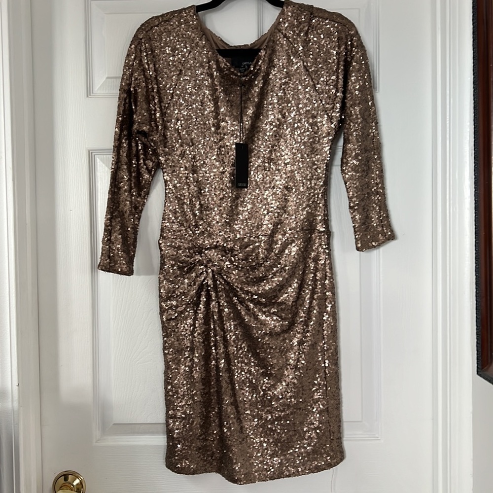Greylin sequence dress